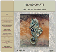 Tablet Screenshot of islandscrafts.com